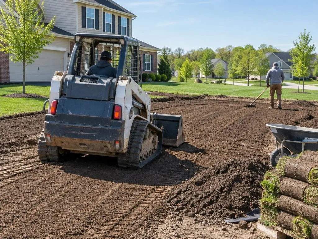Dirt Work & Yard Grading in Columbus, OH