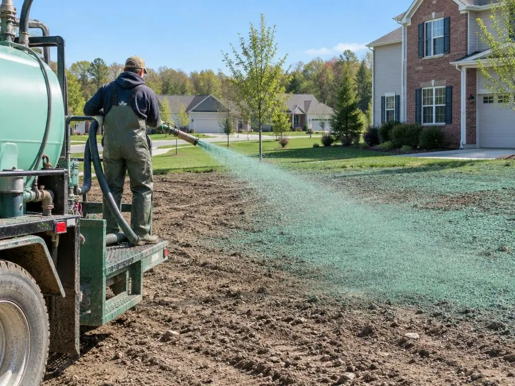 Lawn Hydroseeding in Columbus, OH